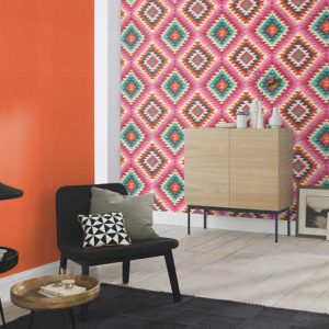 Wallpaper BARBARA Home Collection textured orange 527360 - Image 3