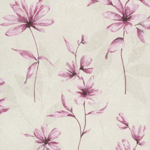 Wallpaper floral flowers Rasch Lucera cream 608472