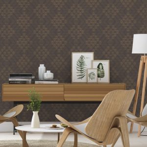 Wallpaper Rasch Blue Velvet diamond 3D black gloss 609639 - Image 3