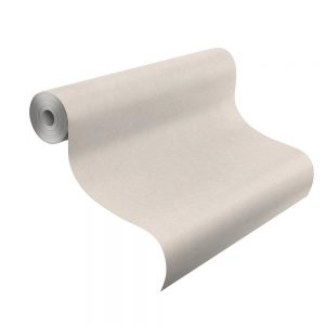 Alternative view of Wallpaper Rasch Emilia plain silver white Metallic 501117