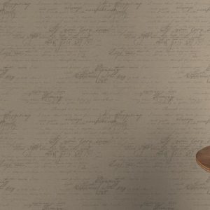 Wallpaper Rasch Florentine writing vintage taupe 449570 - Image 3