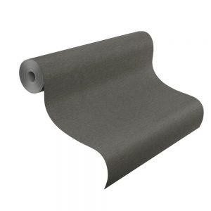 Alternative view of Wallpaper Rasch Florentine textured anthracite 449853